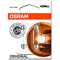 Osram 6411BLI2 - Lámpara SV8.5-8- 12V- 10W- C10W- Blanco